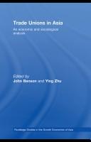 Cover of: Trade unions in Asia: an economic and sociological analysis