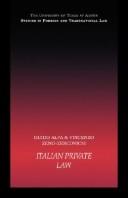 Cover of: Direct Italian Private Law