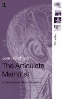 Cover of: The Articulate Mammal | Jean Aitchison