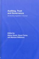 Auditing, Trust and Governance by Reiner Quick: S