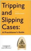 Cover of: Tripping and Slipping Cases (Personal Injury Library)