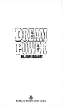 Cover of: Dream power. | Ann Faraday