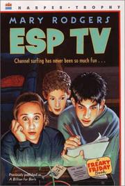Cover of: ESP TV by Mary Rodgers