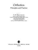 Cover of: Orthotics: Principles and Practice