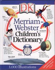 Cover of: Merriam Webster Children's Dictionary