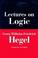 Cover of: Lectures on Logic (Studies in Continental Thought)