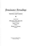Cover of: RENAISSANCE REREADINGS by 