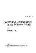 Cover of: People and the Communities in the Western World | Gene Brucker