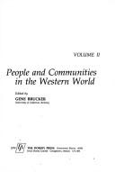 Cover of: People and the Communities in the Western World