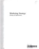 Cover of: Marketing Strategy | Orville C. Walker