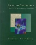 Cover of: Applied statistics | Bruce L. Bowerman