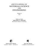 Cover of: Bever Encyclopedia of Materials Science & Engineering by MB BEVER