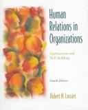 Cover of: Human Relations In Organizations by Robert N. Lussier