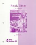 Cover of: Ready Notes to accompany Essentials of Investments