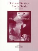 Cover of: Drill and Review Study Guide to accompany Microeconomics