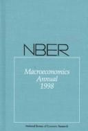 Cover of: Nber Macroeconomics Annual 1998 (N B E R Macroeconomics Annual) by 