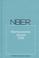 Cover of: Nber Macroeconomics Annual 1998 (N B E R Macroeconomics Annual)