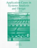Cover of: Application Cases in Systems Analysis & Design