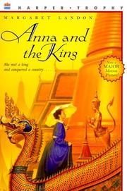 Anna and the King by Margaret Landon