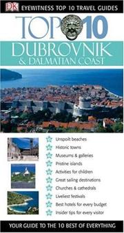 Cover of: Top 10 Dubrovnik and Dalmatian Coast by DK Publishing