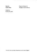 Cover of: Issues in labor policy by Stanley M. Jacks