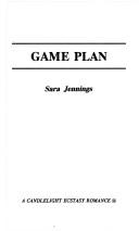 Game Plan by Sara Jennings