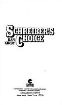 Cover of Schreiber's Choice