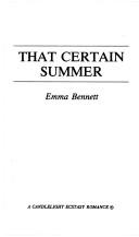 Cover of: That Certain Summer