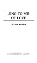 Cover of Sing to Me of Love