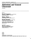 Cover of: Abdominal and general ultrasound by edited by David Cosgrove, Hylton Meire, Keith Dewbury.