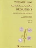 Cover of: Thesaurus of agricultural organisms by Derwent Publications