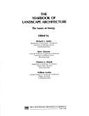 Cover of: The Yearbook of Landscape Architecture by Richard L. Austin