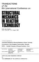 Cover of: Structural Mechanics in Reactor Technology | J. Rastoin
