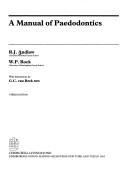 Cover of: Manaul Paedodontics 3/E (Dental) by Hasler, W. P. Rock, R. J. Andlaw