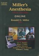 Cover of: Miller's Anesthesia Online: Webstart CD-ROM with PIN