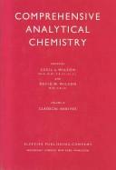 Cover of: Comprehensive analytical chemistry