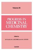 Cover of: Progress in medicinal chemistry.