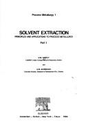 Cover of: Solvent Extraction : Part I