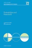 Cover of: Probabilities and potential B