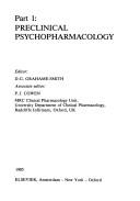 Cover of: Preclinical Psychopharm: (Preclinical Psychopharmacology)