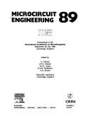 Cover of: MicrocircuitEngineering 89: proceedings of the International Conference on Microlithography, September 26-28, 1989, Cambridge, England