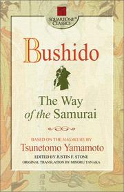 Cover of: Bushido by Tsunetomo Yamamoto