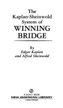Cover of: Kaplan Sheinwold System by Edgar Kaplan