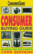 Cover of: Consumer Buying Guide 1999 (Serial)