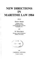 Cover of: New directions in Maritime law 1984