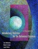 Cover of: Introductory Statistics by Joan Welkowitz