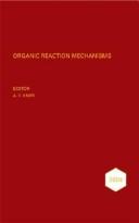 Cover of: Organic Reaction Mechanisms, 2004 (Organic Reaction Mechanisms Series) by Chris Knipe