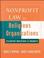 Cover of: Nonprofit Law for Religious Organizations