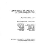 Minorities in America by Wayne Charles Miller