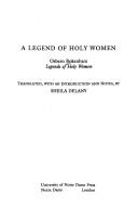 Cover of: A legend of holy women: Osbern Bokenham, Legends of holy women
